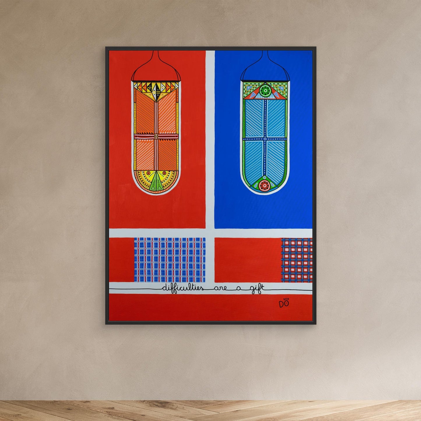 Difficulties are a gift, Maasai