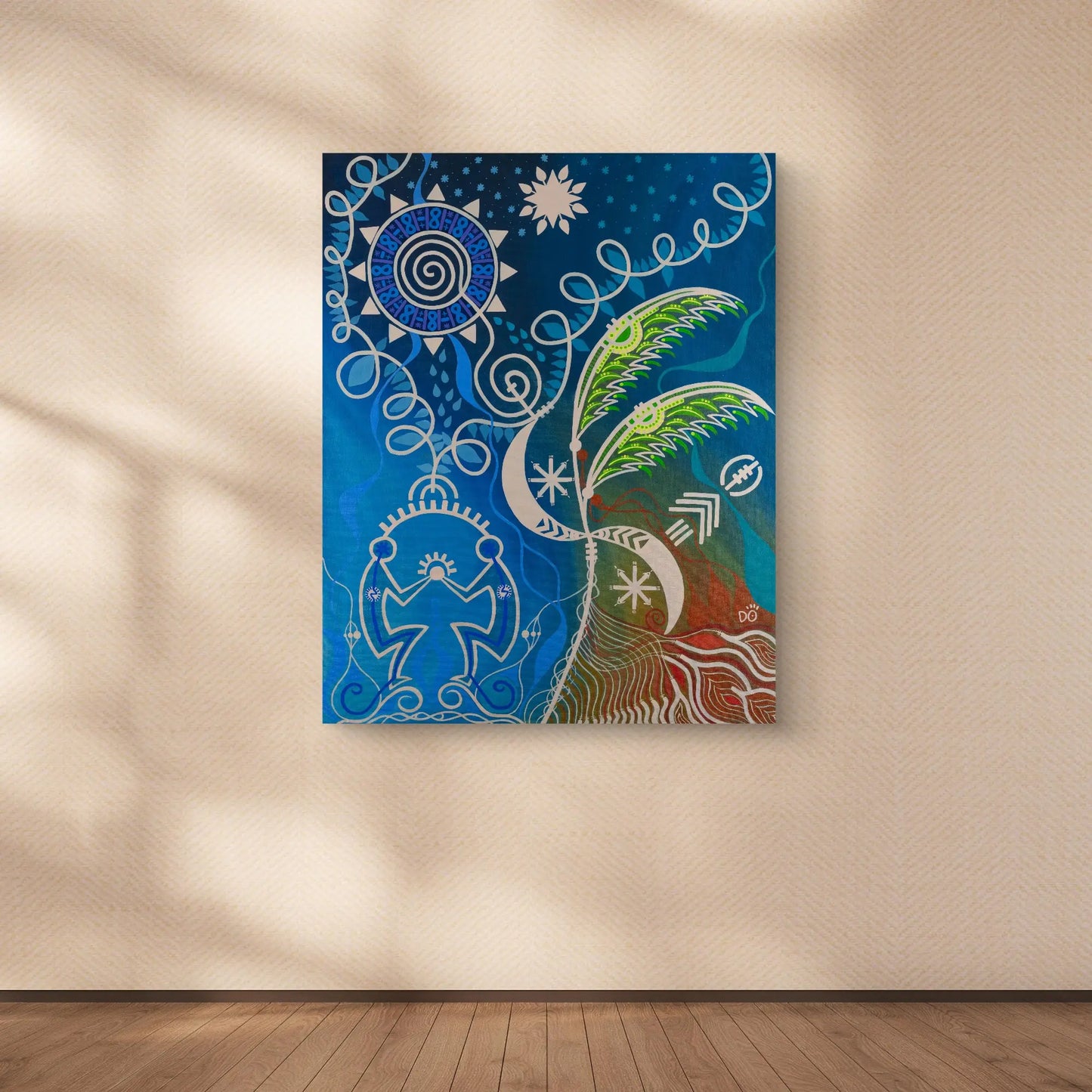 The Lovers of Humanity – Original Painting, 80 x 100 cm