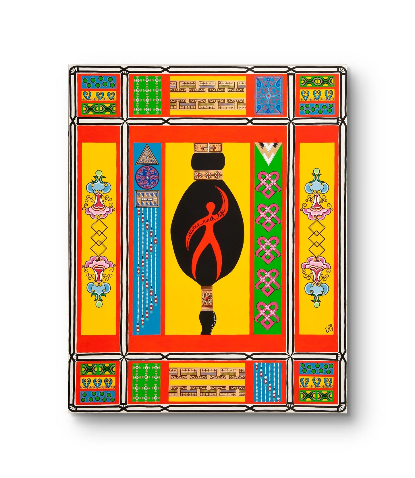 Dance with life, Mongolia – Original Painting, 132 x 160