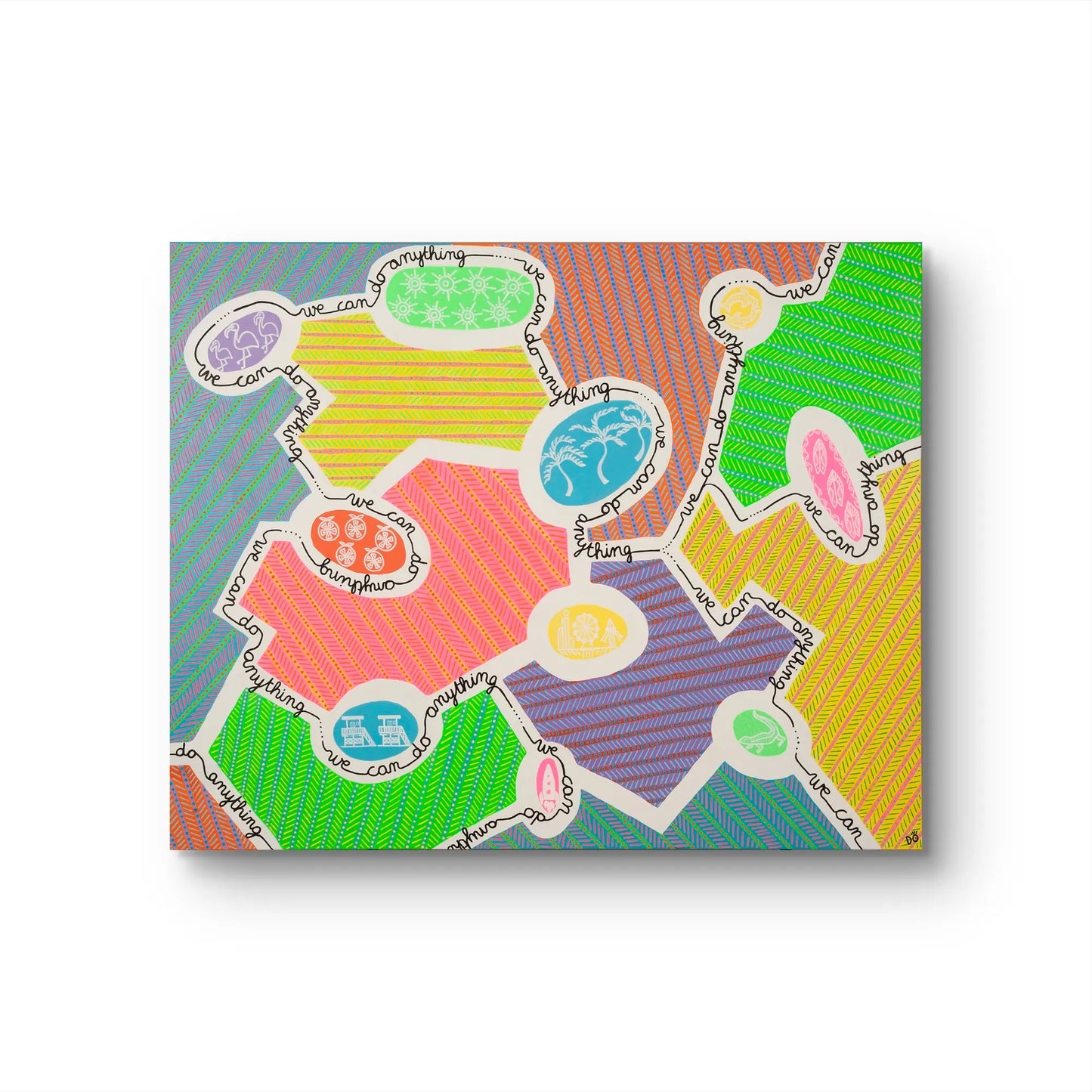 We can do anything, Florida – Original Painting, 132 x 160 cm