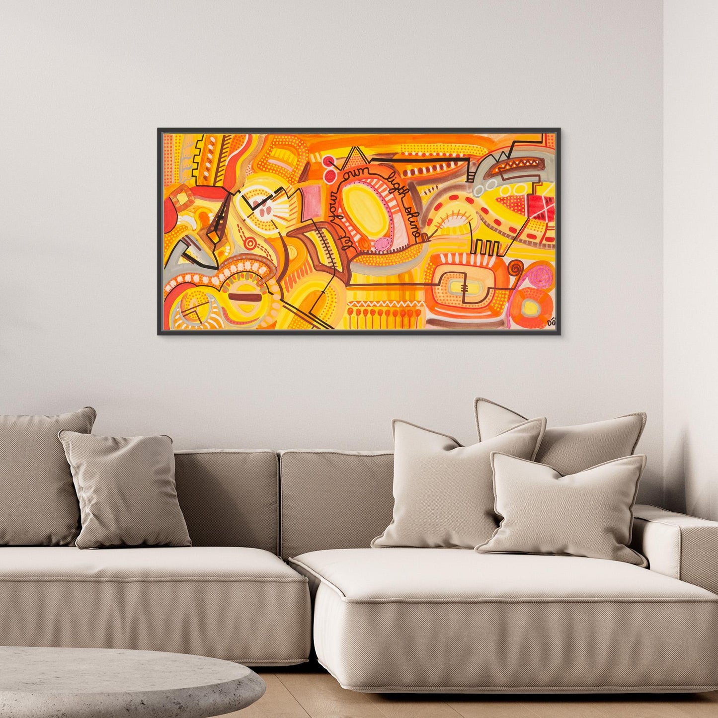 Let your own light shine