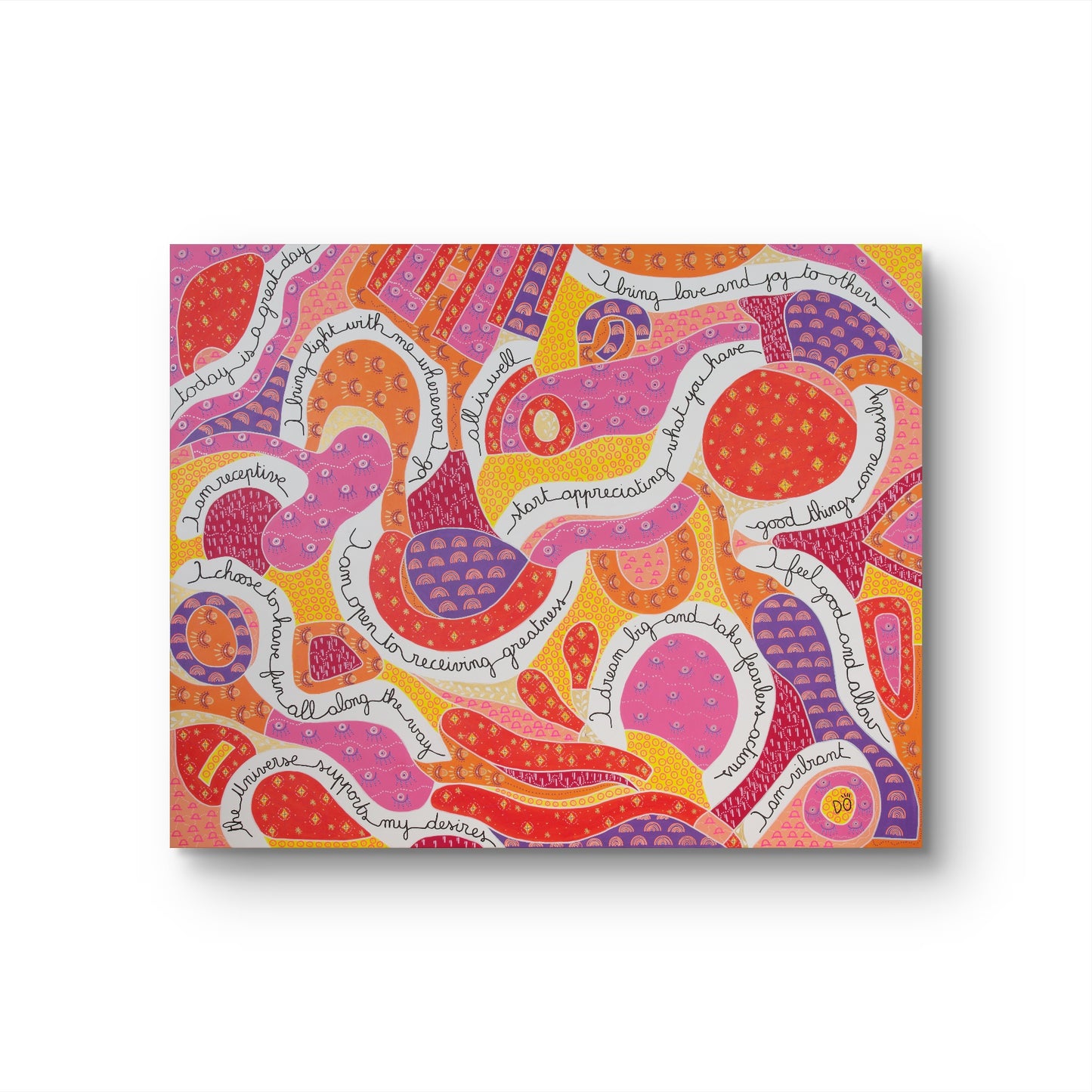 Be a super attractor, 132 x 160 cm