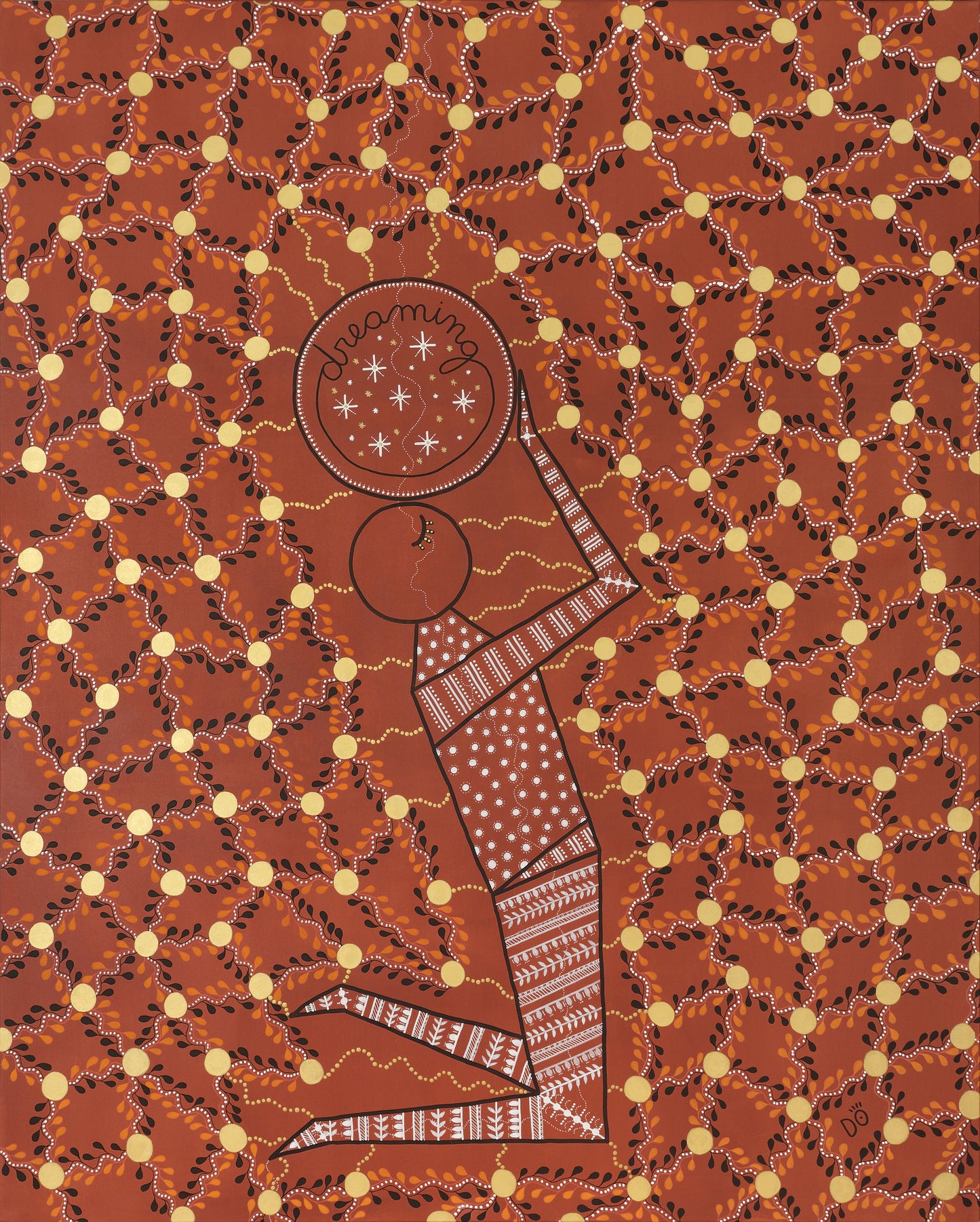 Dreaming, 132 x 160 cm