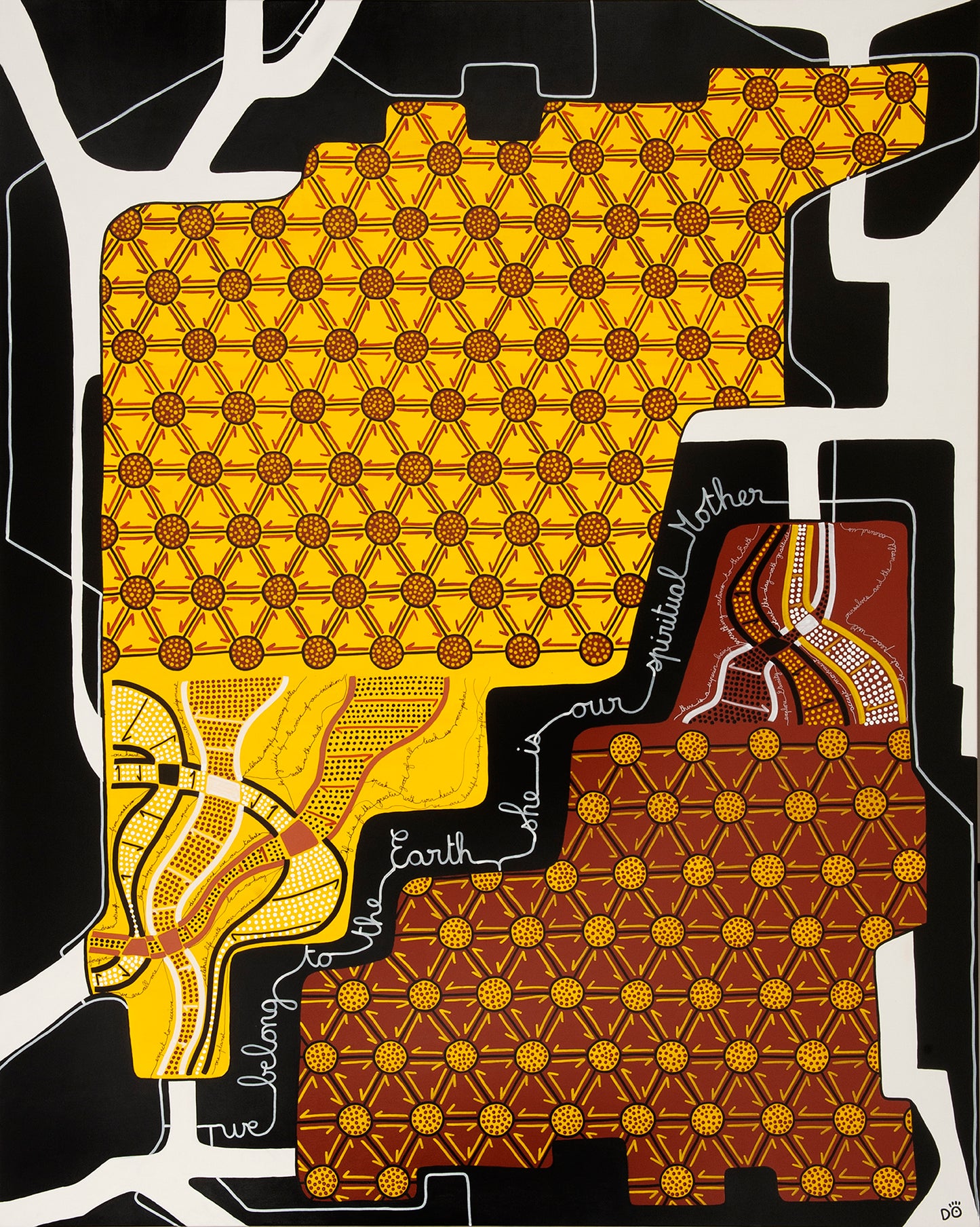 Spiritual Mother, Australia, 132 x 160 cm