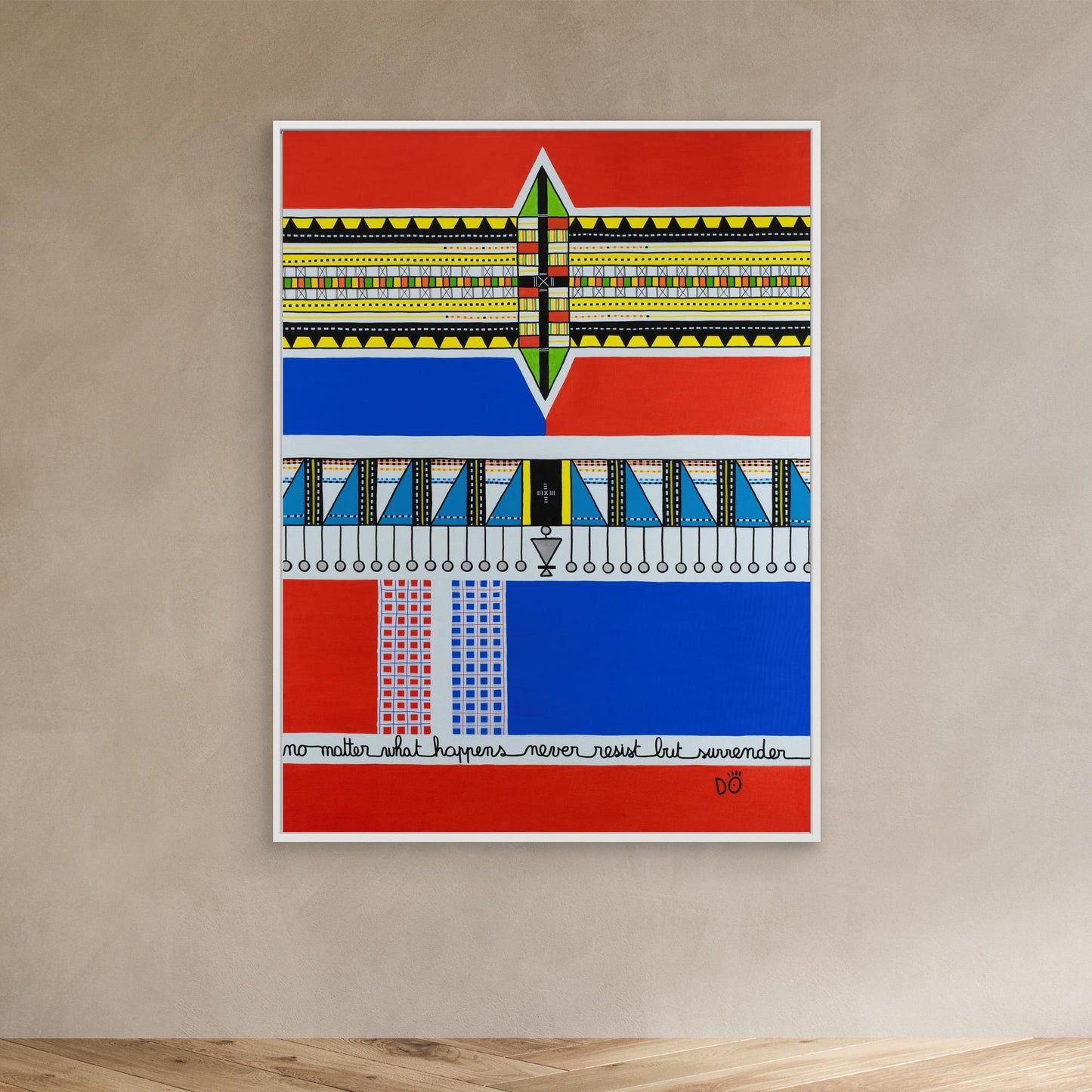 Never Resist but Surrender, Maasai