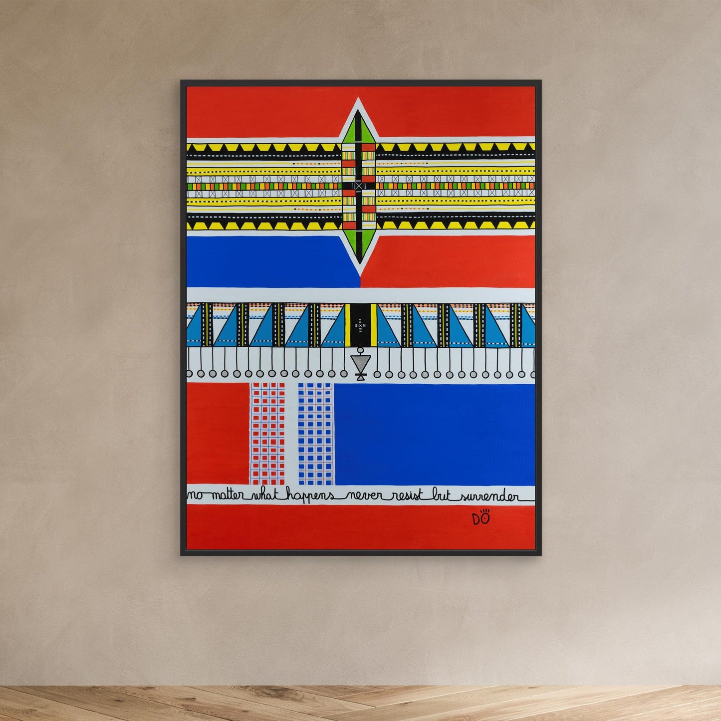 Never Resist but Surrender, Maasai