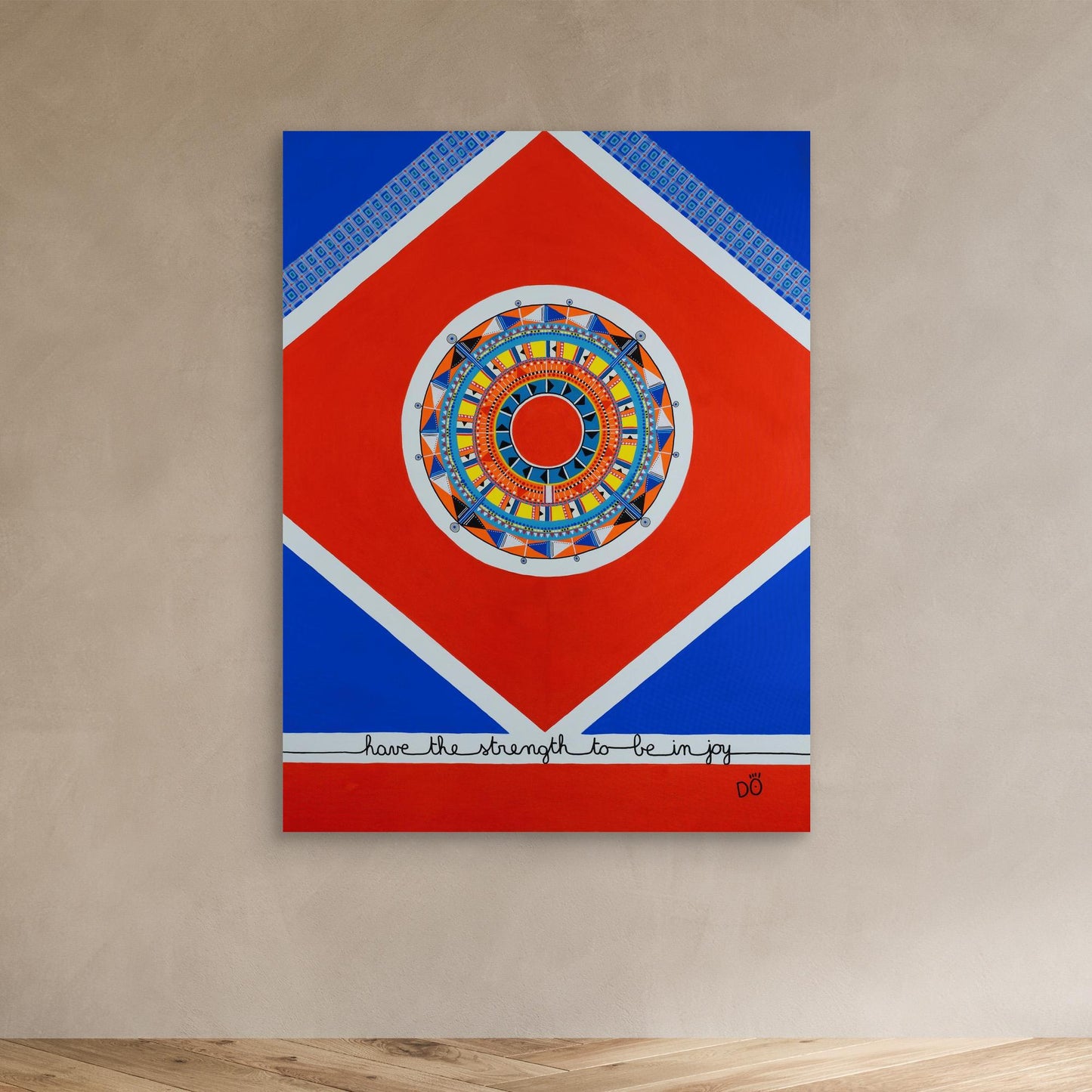 Have the strenght to be in joy, Maasai