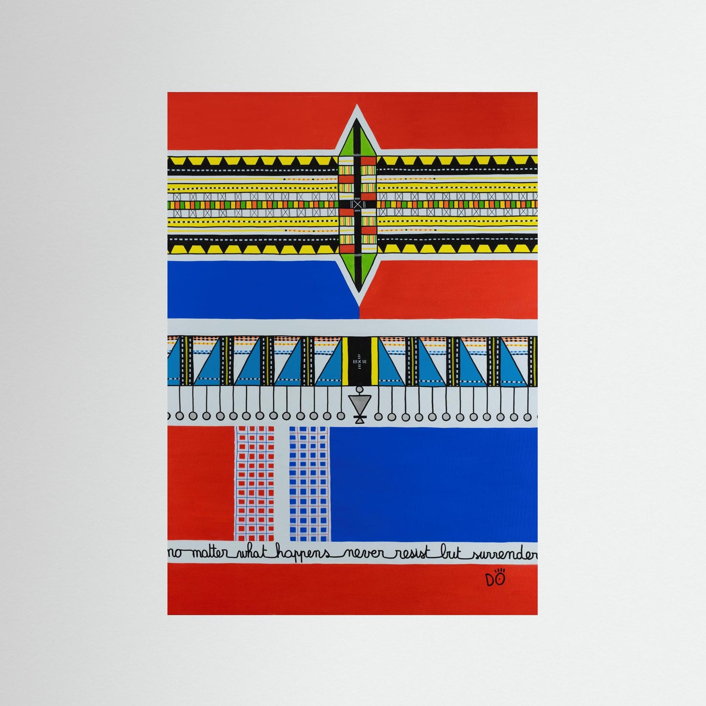 Never Resist but Surrender, Maasai