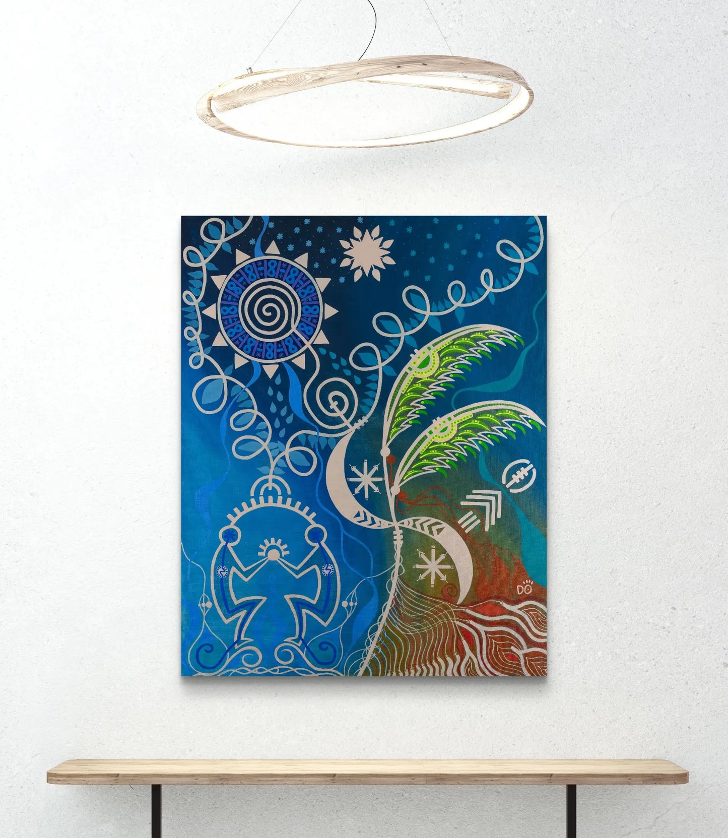 The Lovers of Humanity – Original Painting, 80 x 100 cm