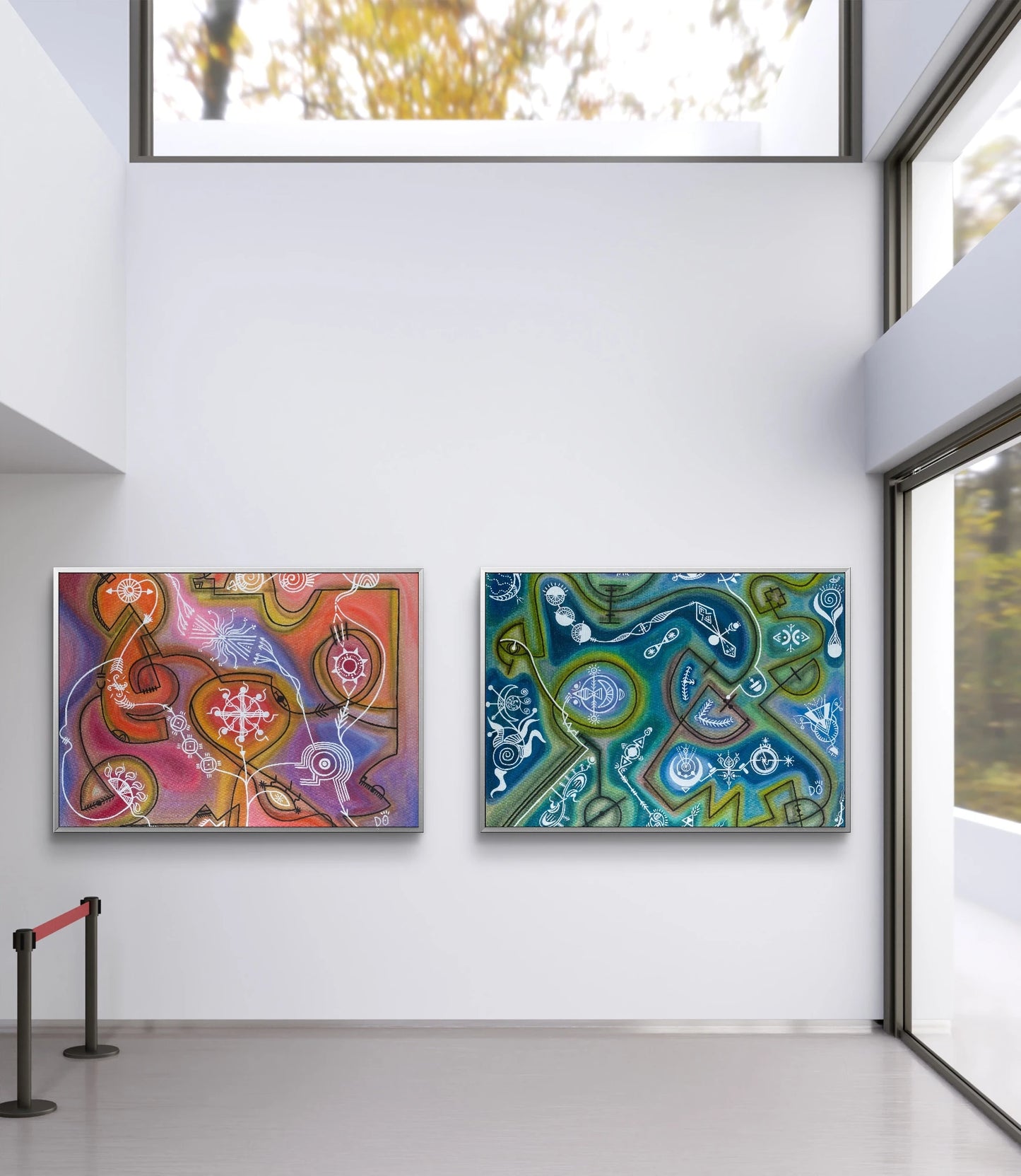 Imagine the World without the Sun – Original Painting, 80 x 100 cm