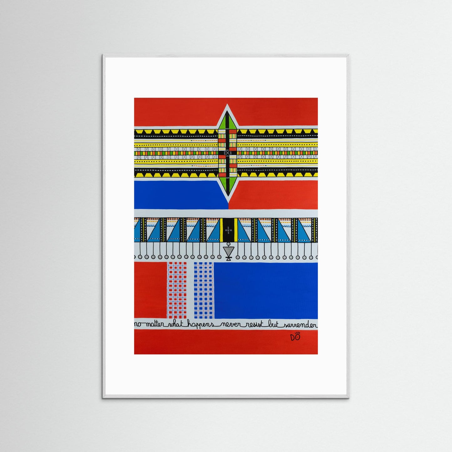 Never Resist but Surrender, Maasai