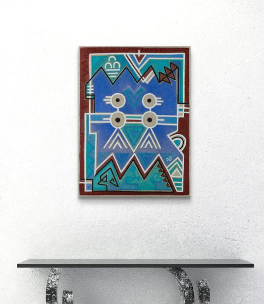 Journey to the Sun  – Original Painting, 60 x 80 cm