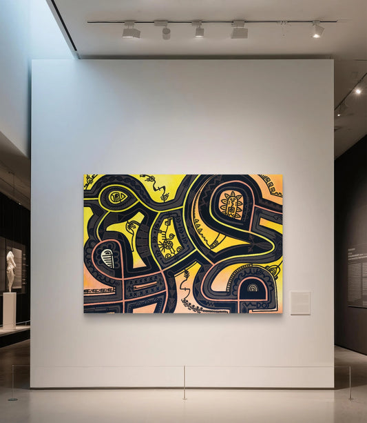 Rebirth – Original Painting, 80 x 116 cm