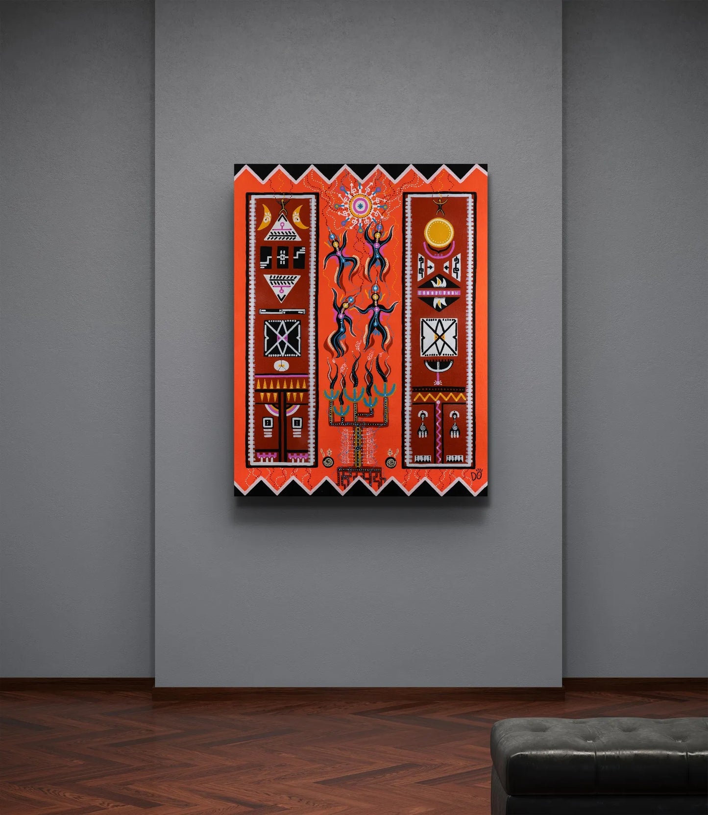 Dance – Original Painting, 89 x 116 cm