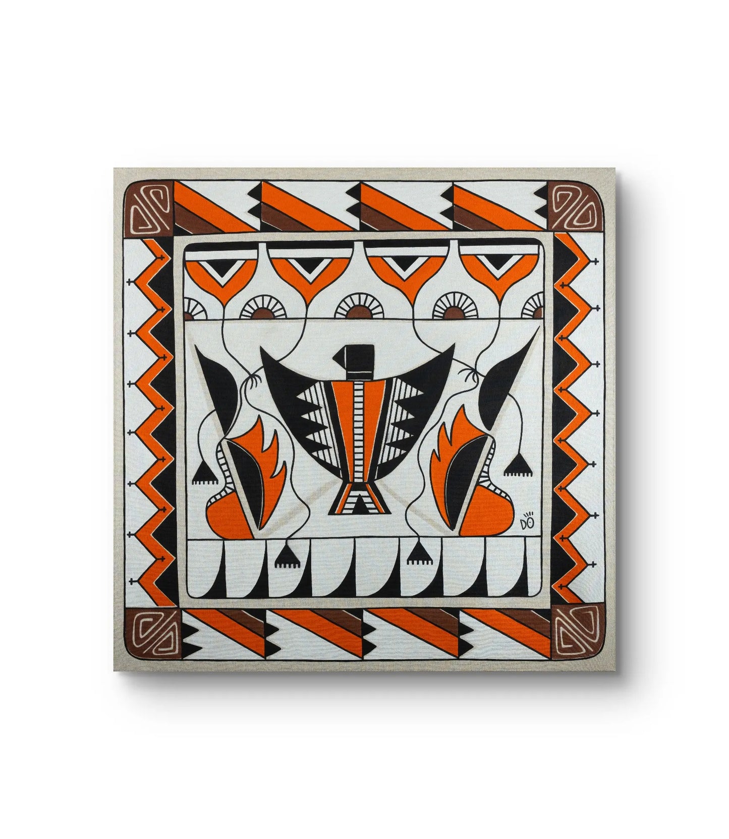 Flying Beyond the Horizons – Original Painting, 120 x 120 cm