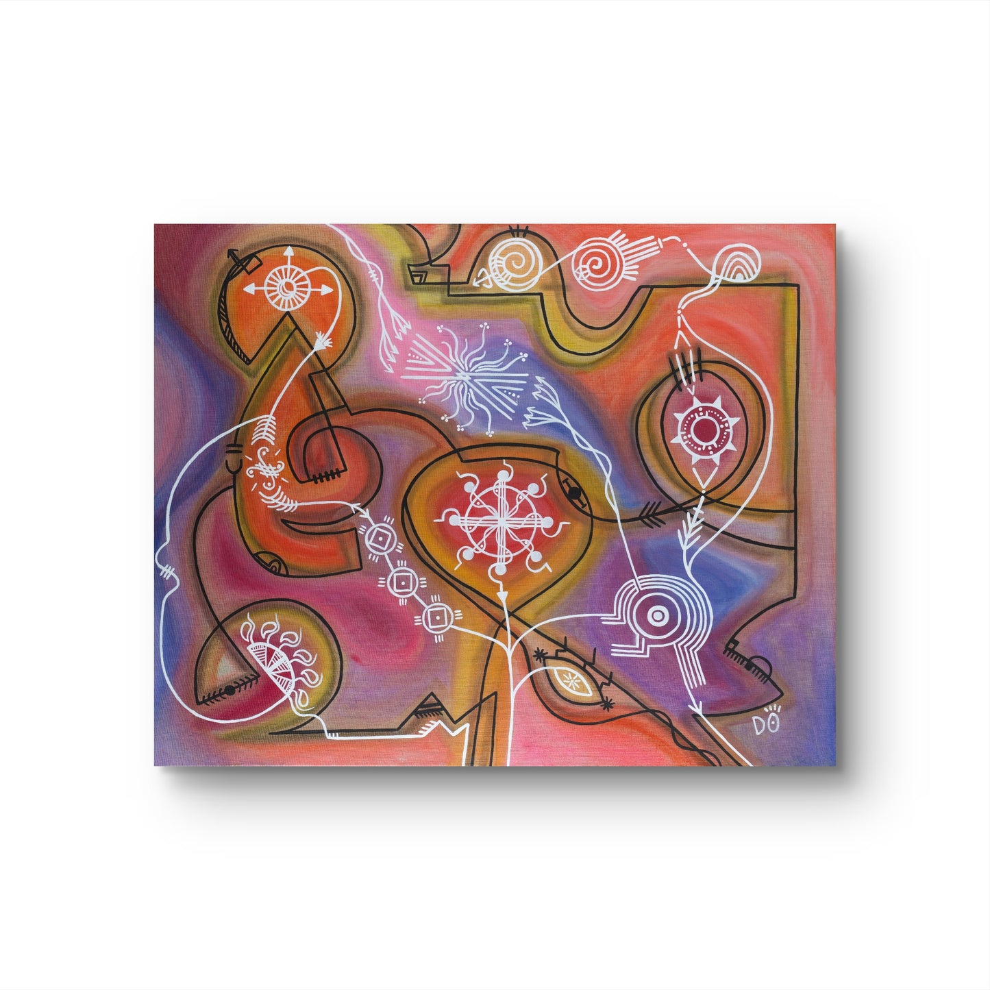 Imagine the World without the Sun – Original Painting, 80 x 100 cm