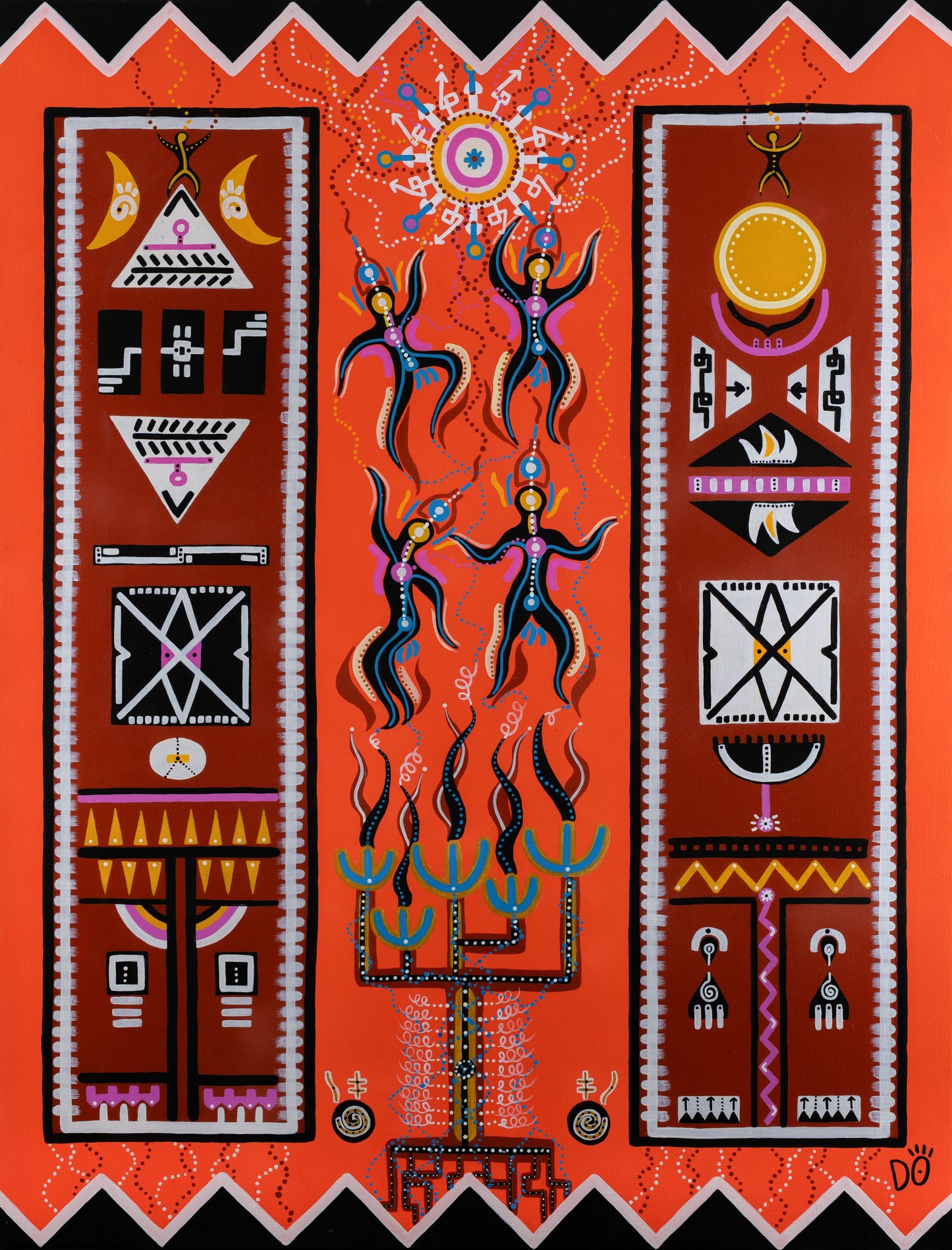 Dance – Original Painting, 89 x 116 cm