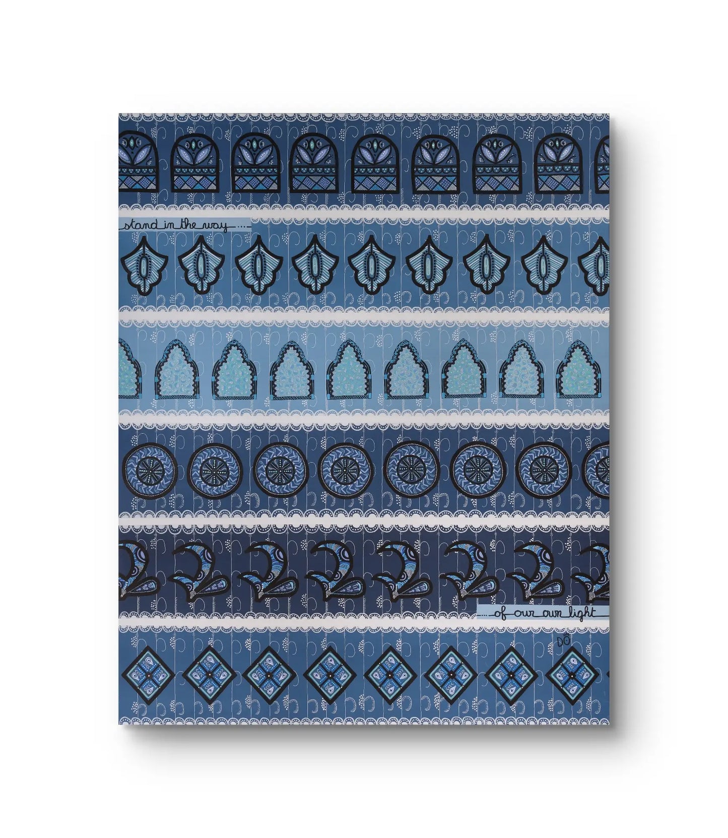 Stand in the way of your own light. Morocco – Original Painting, 132 x160 cm