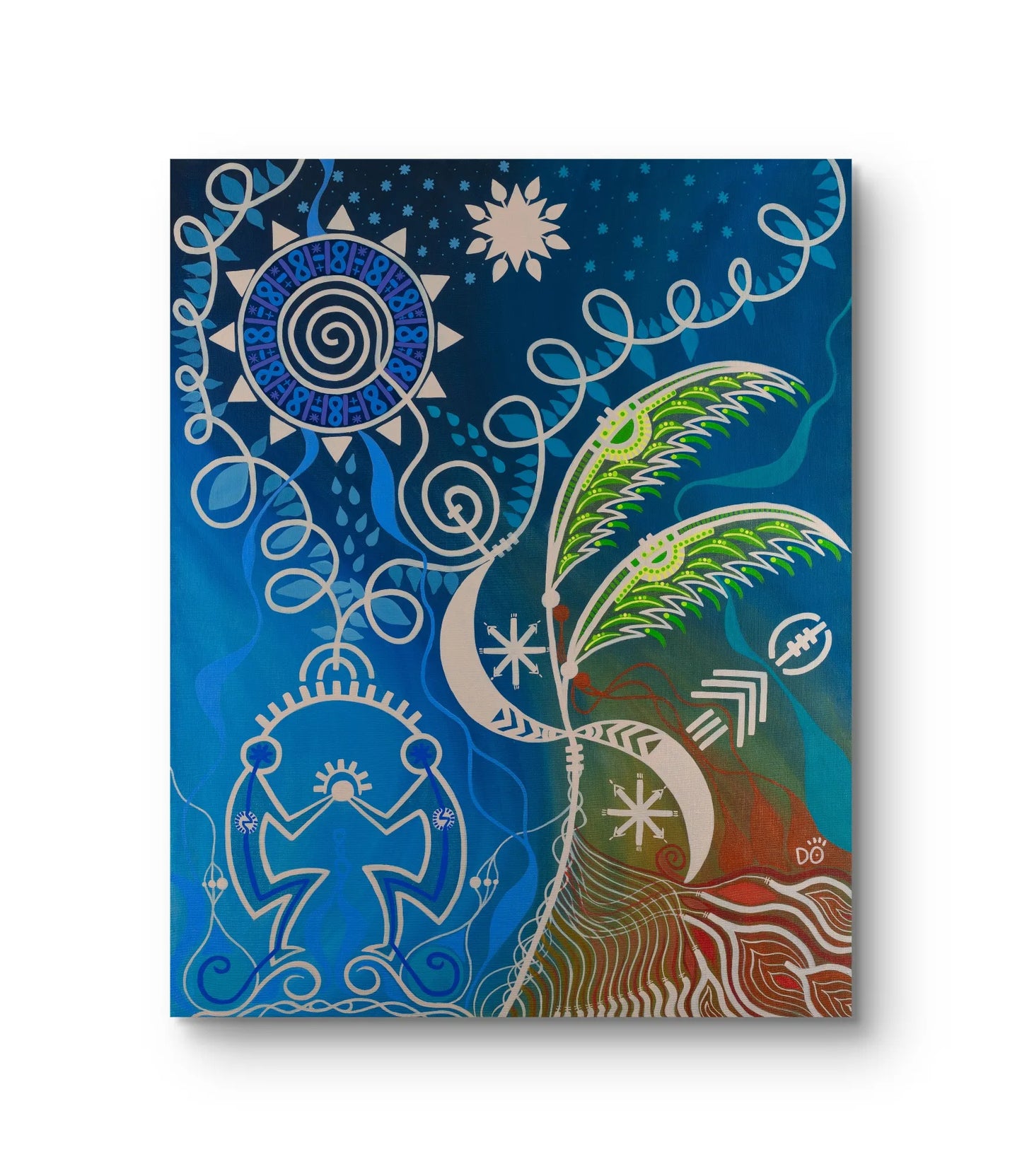 The Lovers of Humanity – Original Painting, 80 x 100 cm