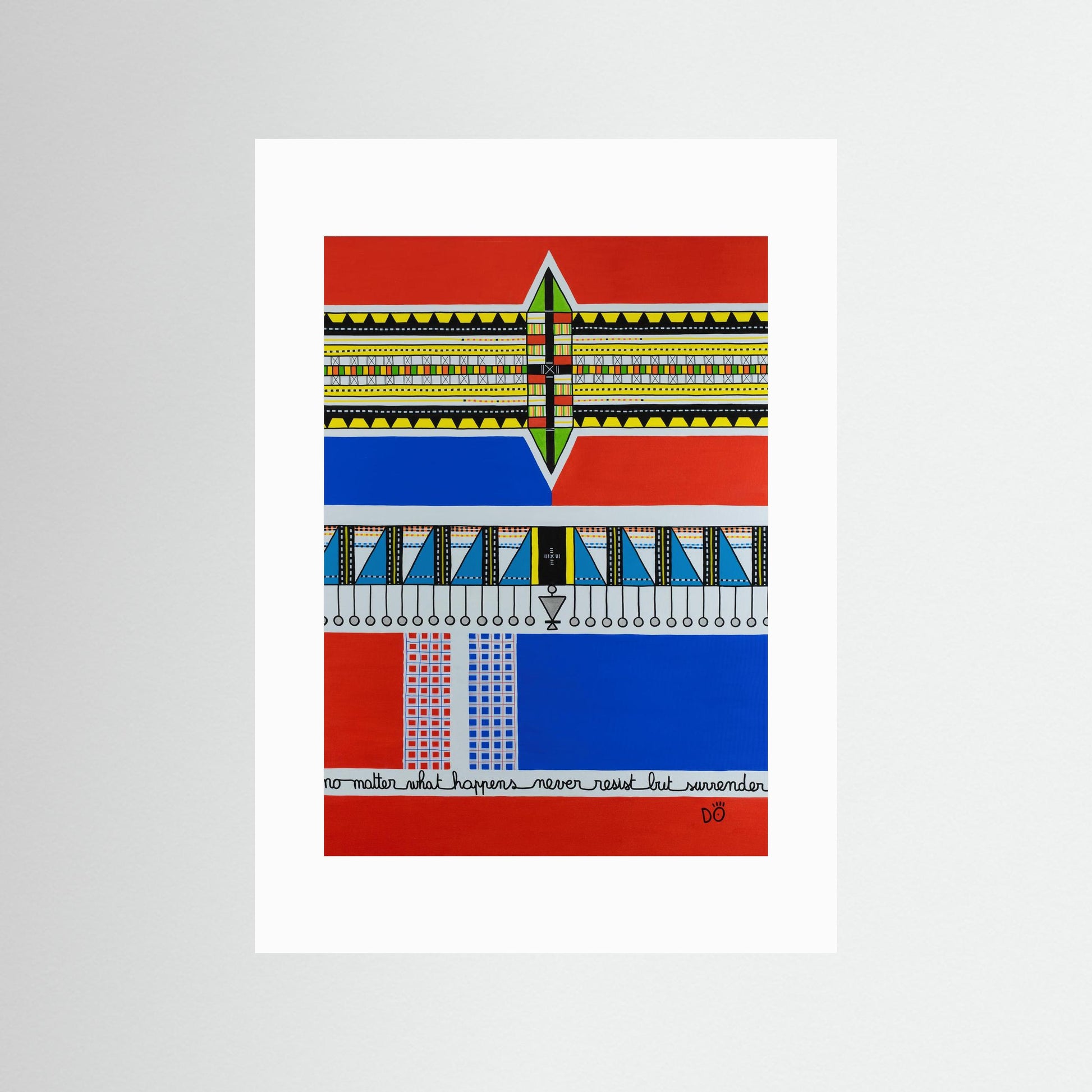 Never Resist but Surrender, Maasai