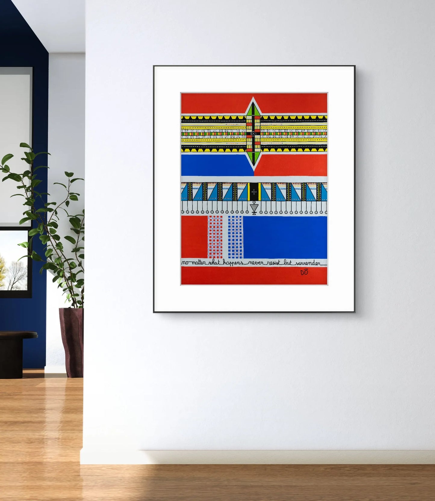 ✨ Never Resist but Surrender, Maasai