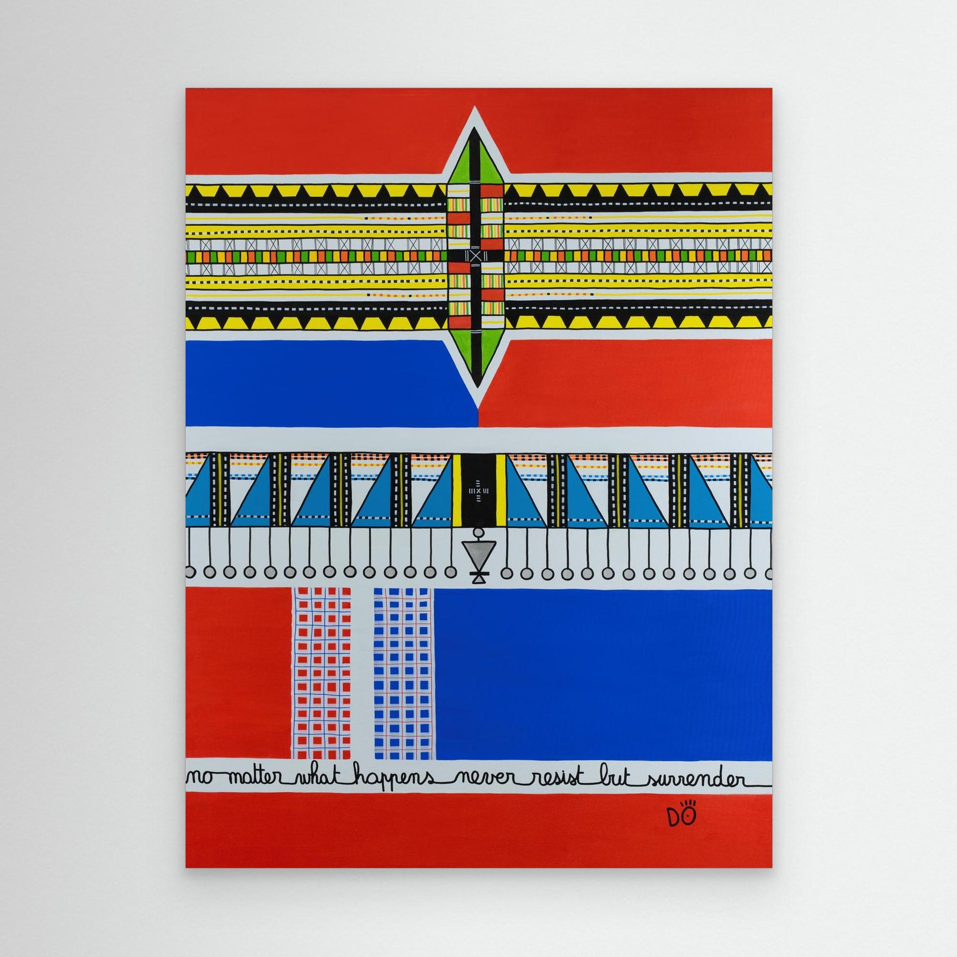 Never Resist but Surrender, Maasai