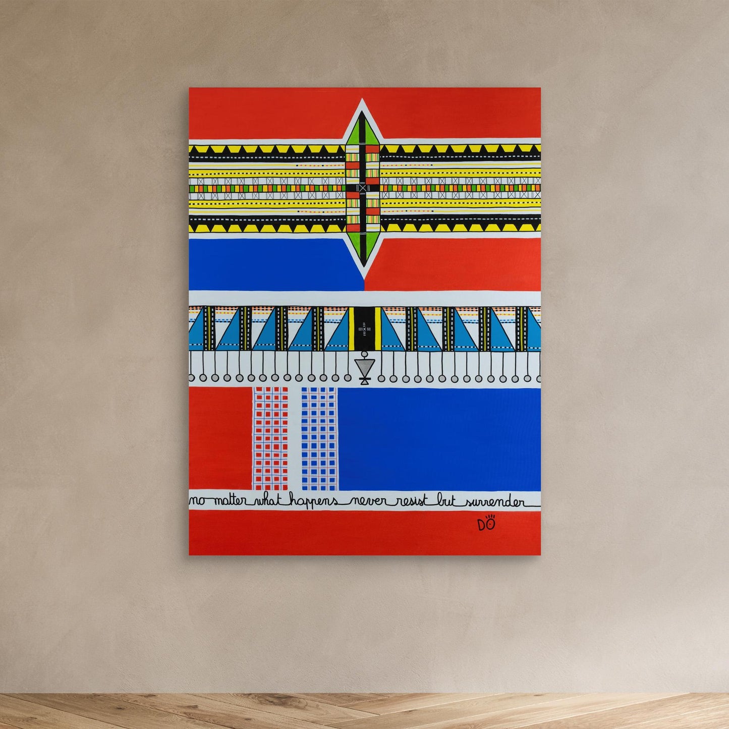 Never Resist but Surrender, Maasai