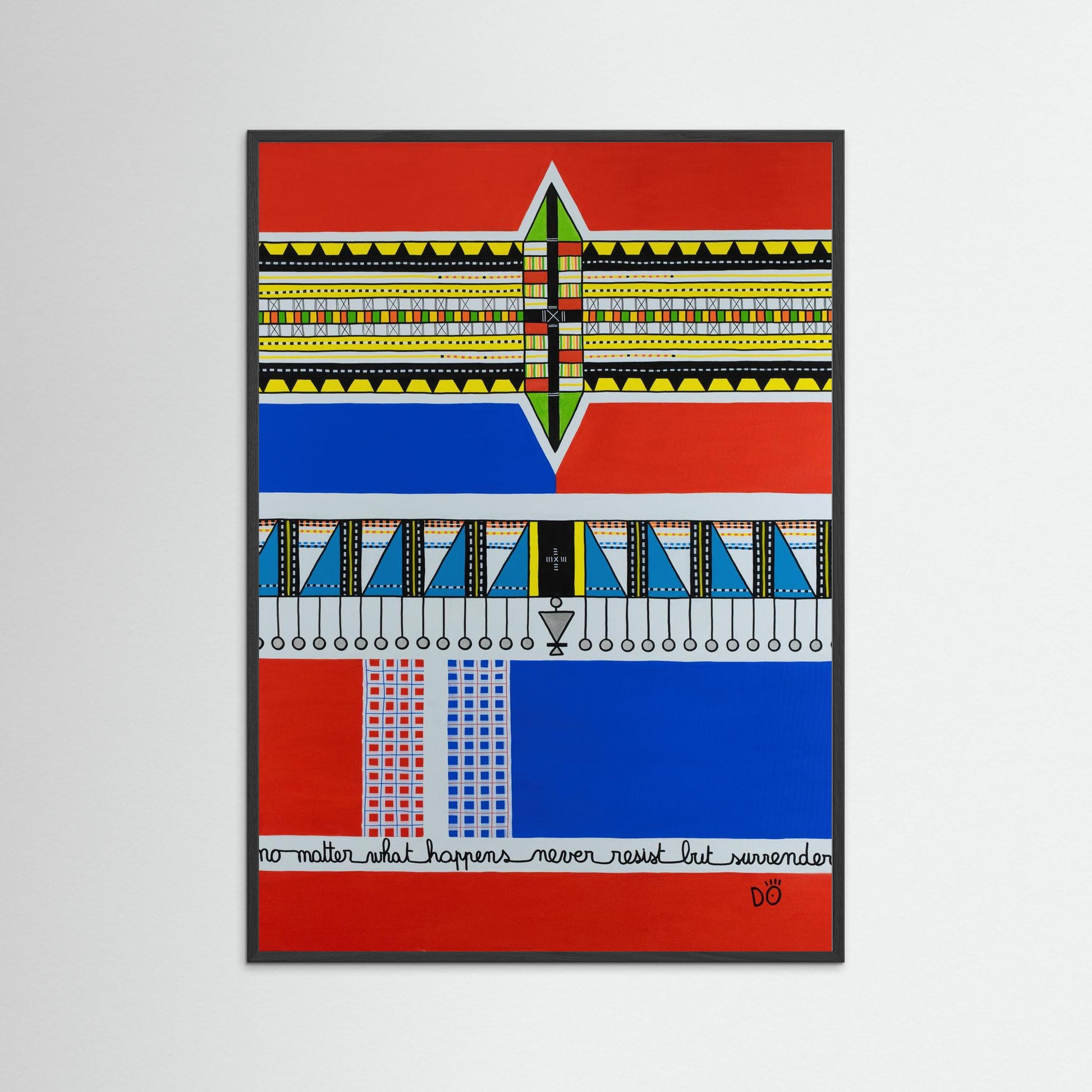 Never Resist but Surrender, Maasai